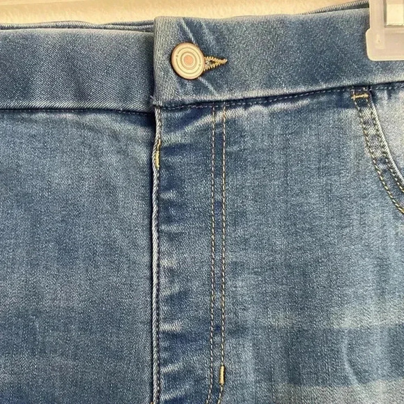 🆕NOHO Curvy Plus-Size Mid Blue Jegging 3XG🆕 - Picture 5 of 11